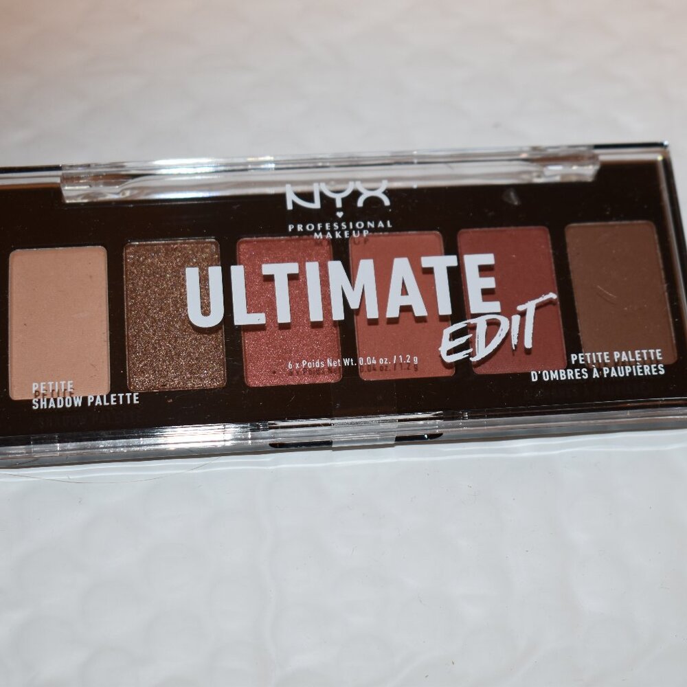 NYX Ultimate Edit Petite Shadow Palette - Warm Neutrals